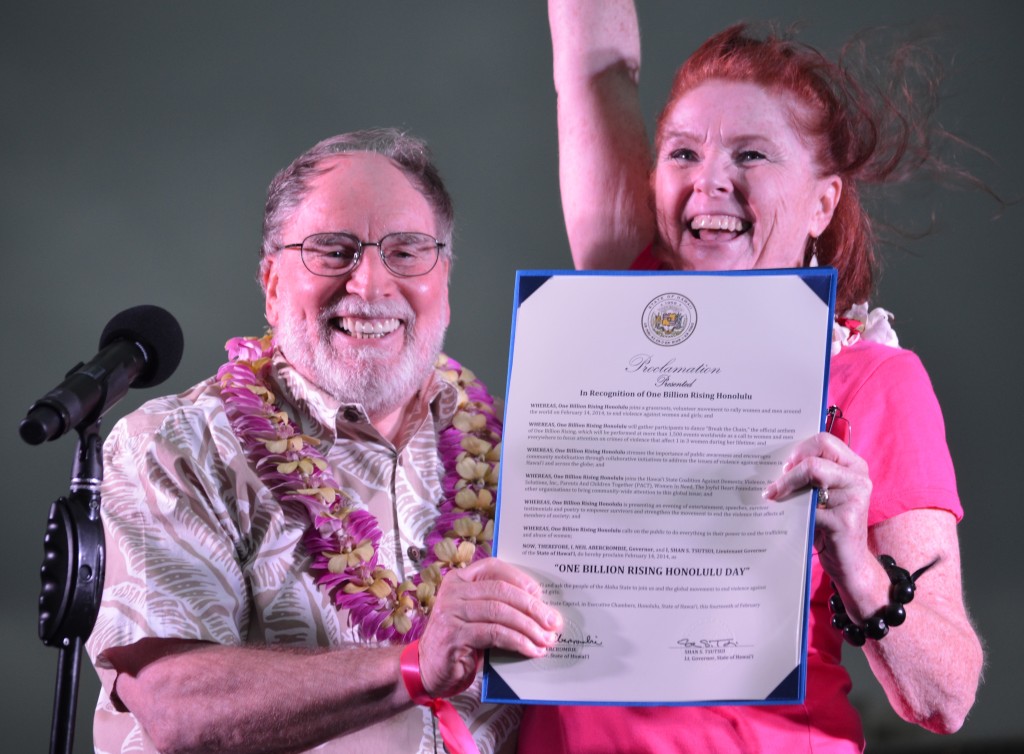 Governor & Holly-proclamation