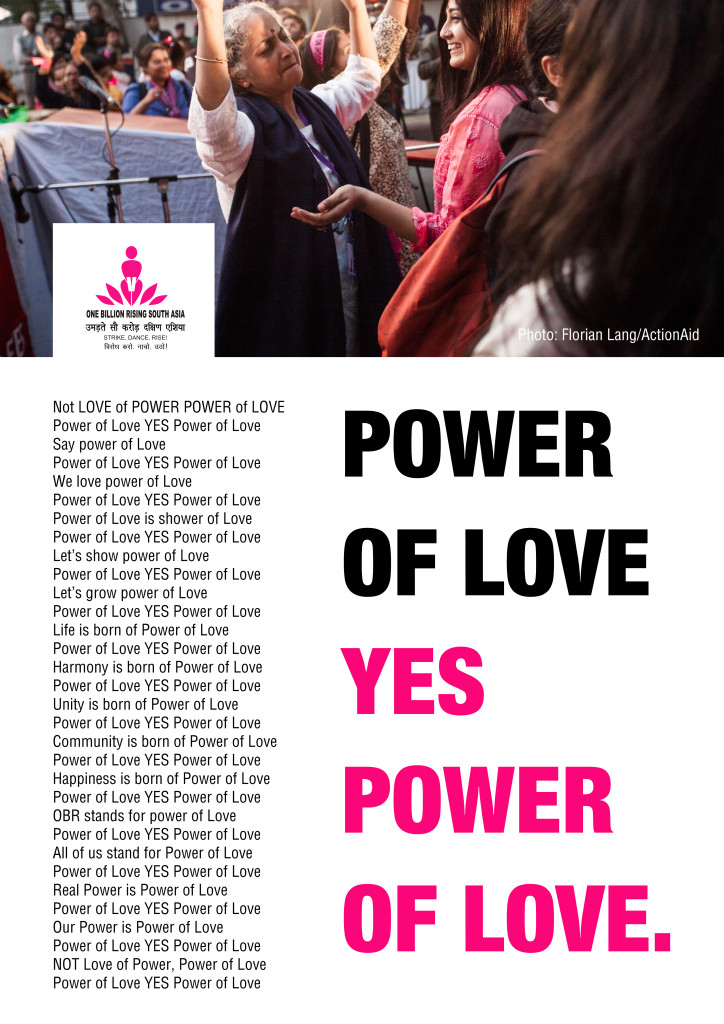 Power Of Love - English A3