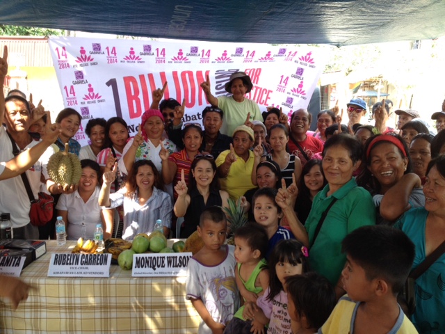 OBR for Justice Kidapawan with vendors