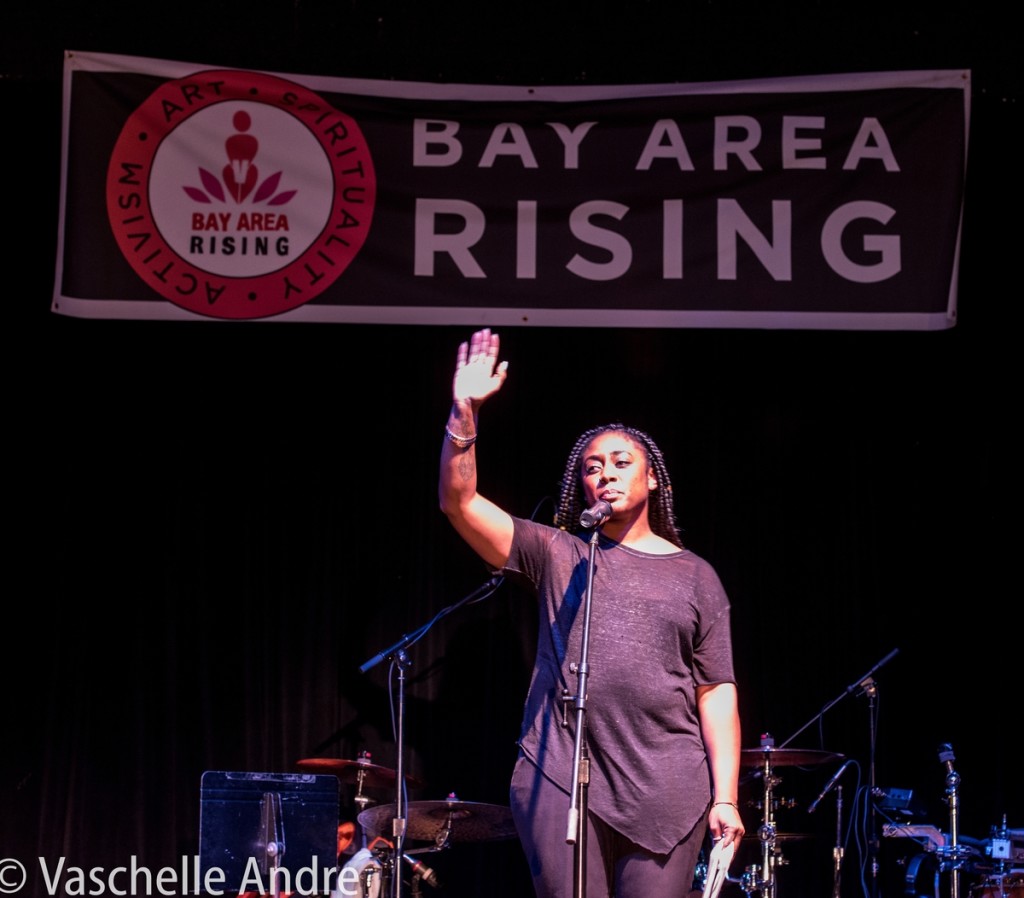 Alicia Garza in solidarity and support, leading the way forward.