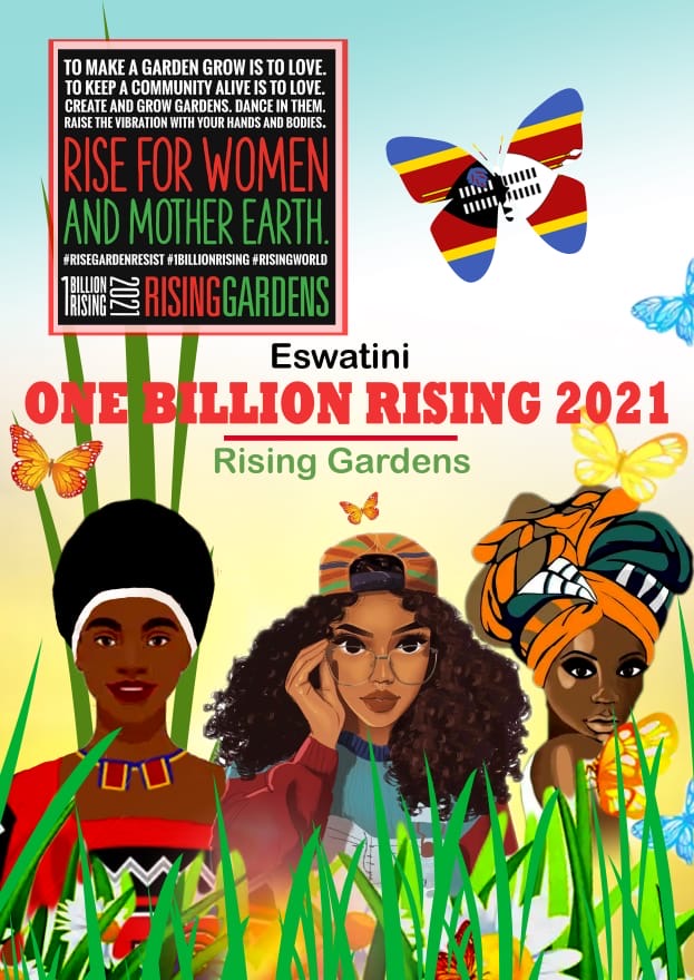 In Eswatini, OBR activists are rising and celebrating women farmers, frontline workers, and girl survivors through dancing, poetry, painting, and gardening.