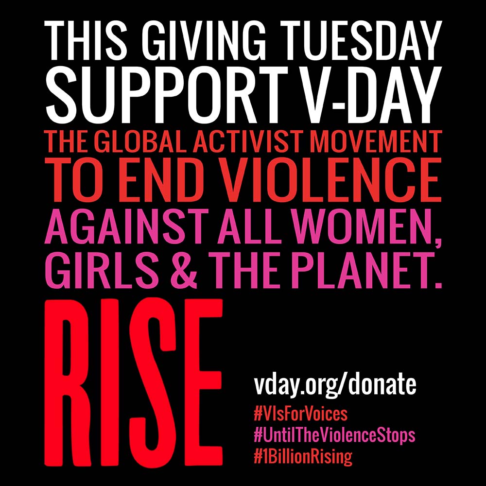 Support VDAY this Giving Tuesday