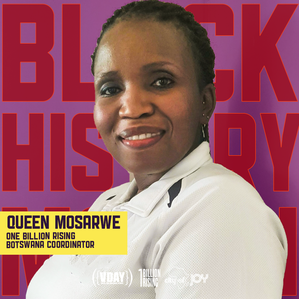 Queen Mosarwe, Botswana Coordinator