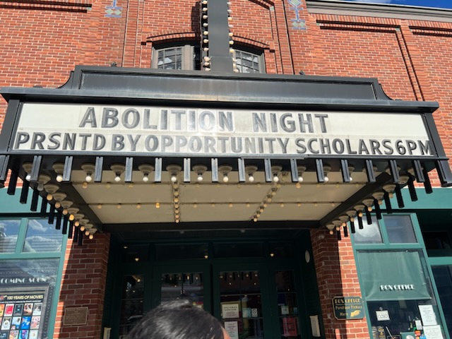 "Right/Write to Heal" New York Joins Abolition Night in Portland, Maine